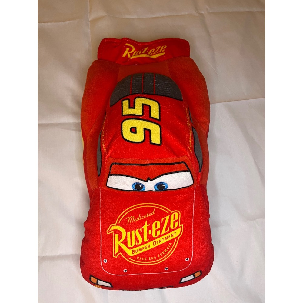 Cars 3 Disney store Pixar cars, lightning McQueen car, plush pillow
